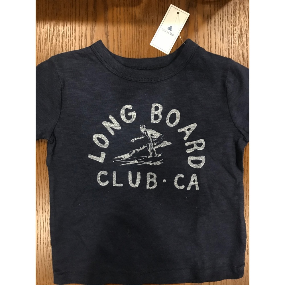 Baby Gap tshirt in navy blue size toddler 12-18mon